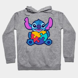 Stitch Autism Awareness Hoodie